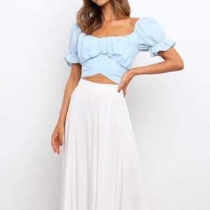 NWT Petal + Pup Sacchi Top